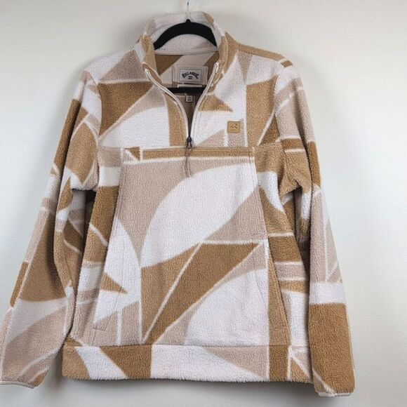 Billabong Adventure Division Boundary Mock Neck Quarter Zip Fleece Jacket Size L - Picture 11 of 11